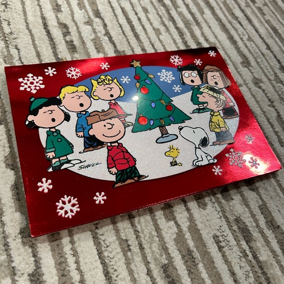 Charlie Brown Christmas Cards set of 4 - Picture 2 of 5
